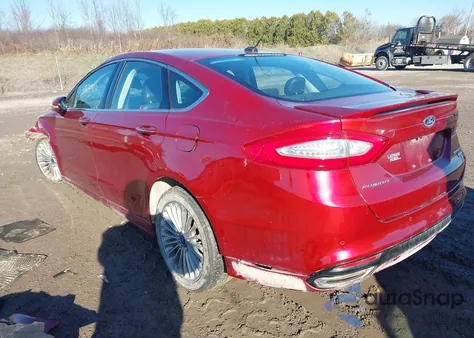 2014 Ford Fusion Titanium from USA, damaged, VIN 3FA6P0K94ER223673